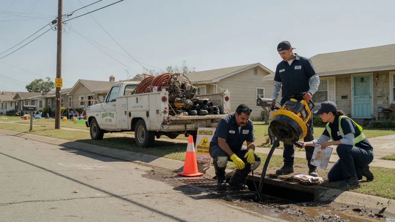 Drain Cleaning in Buffalo Gap, TX near me